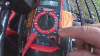 How To measure 12 volt Amps with a Multimeter [upl. by Hultgren539]