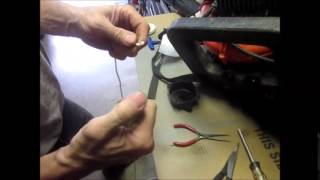 ECHO Recoil Pull Cord Repair Step By Step Instructions [upl. by Shenan35]