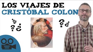 Los viajes de Cristóbal Colon resumen [upl. by Clementius]