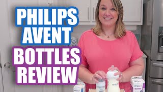 Philips AVENT Bottle  Natural Bottle amp AntiColic Bottle Review  Comparison [upl. by Hoi]