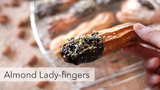 Homemade Ladyfingers recipe with almond flour  Super easy amp Gluten free [upl. by Shandeigh]