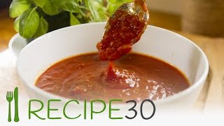 How to make Spicy Marinara Tomato Sauce [upl. by Noach]