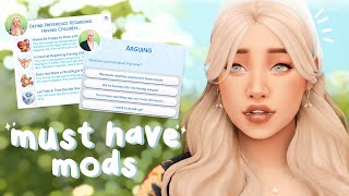 must have sims 4 mods that improve amp add realistic gameplay ♡ [upl. by Adriana44]