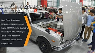 Checking a fully restored Hakosuka Skyline GTR Great Exhaust amp Engine Sound  JDM Masters [upl. by Neenaj]