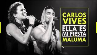 Ella es mi Fiesta  Carlos Vives Ft Maluma [upl. by Packston472]