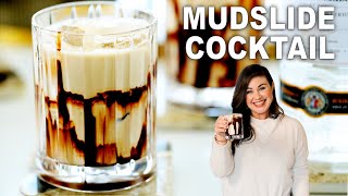 How to Make a Mudslide  The EASIEST Dessert Cocktail That Always IMPRESSES [upl. by Dnalro]