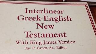 Interlinear Greek English Bible [upl. by Atsirk853]