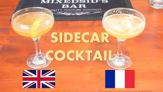 How to make a Sidecar British recipe and French Recipe [upl. by Czarra21]