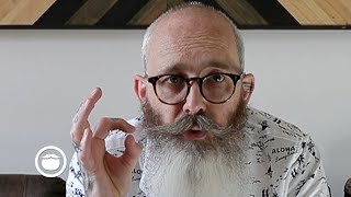 Master Barber Shares His Mustache Tips [upl. by Gnen]