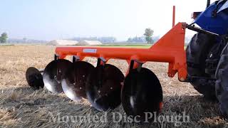 Champion Mounted Disc Plough [upl. by Wallinga]