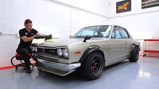 NISSAN SKYLINE HAKOSUKA GTR DETAILING [upl. by Tnelc]