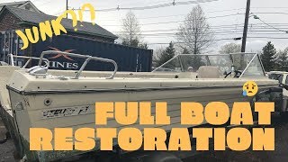 FULL BOAT RESTORATION START TO FINISH [upl. by Podvin171]