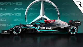 Whats new on Mercedes 2021 F1 car  and what its keeping secret [upl. by Martell911]