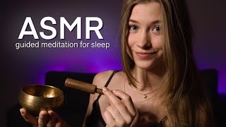 ASMR Guided Meditation For Sleep 💜 [upl. by Ahsahs]