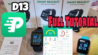 NEW FITPRO Smart Watch SetUp Mobile App  Full Tutorial On How To Set A Smart Bracelet Watch [upl. by Nyleuqcaj]