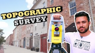 How to do a Topographic Survey with a Total Station [upl. by Shiff]