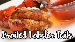 How to cook LOBSTER TAILS  Chef Lorious [upl. by Nyrahtak]