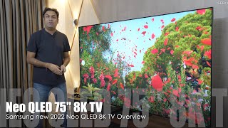 Samsung Latest 2022 Neo QLED 8K TV Overview  Impressive [upl. by Borszcz]