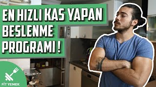 En Hızlı Kas Yapan Beslenme Programı  Bunları bilmen şart [upl. by Hepza]