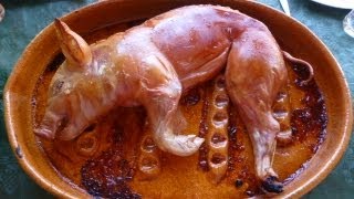 COCHINILLO ASADO AL HORNO DE LEÑA  RECETA TRADICIONAL DE COCHINILLO [upl. by Ultann]