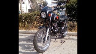 Athensville 125 amp cafe racer [upl. by Eiramenna]