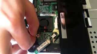 Asus Eee PC 1005HA CMOS Battery Replacement [upl. by Lavoie2]