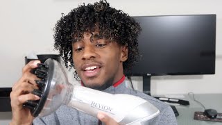 How I Diffuse My Curly Hair for beginners [upl. by Gae]