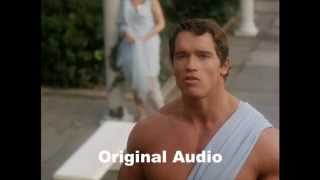 Hercules in New York  Dubbed Version vs Original Arnold [upl. by Johnnie]