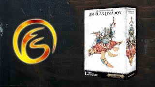 The Hobby Table  Building The Akhelian Leviadon Warhammer AoS Firestorm Games [upl. by Lydia]