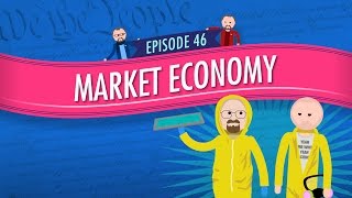 Market Economy Crash Course Government and Politics 46 [upl. by Nwahsiek]