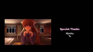 Doki Doki Literature Club Monika Song [upl. by Aleit]