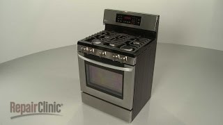 LG Gas Range Disassembly – Range Repair Help [upl. by Safire582]