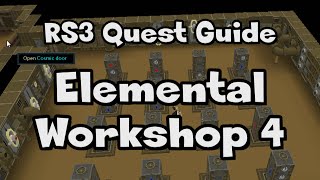 RS3 Elemental Workshop 4 Guide  RuneScape [upl. by Gittle]