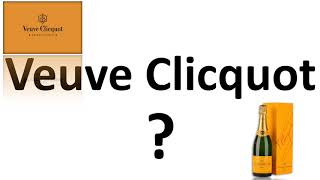 How to say Veuve Clicquot CORRECTLY French Champagne Pronunciation [upl. by Etep]