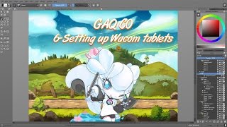 How to setup a wacom tablet with Krita [upl. by Mag936]