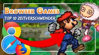 10 kostenlose Browser Games  Ohne Download oder Login [upl. by Erastatus]