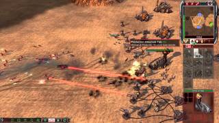 Command amp Conquer 3 Tiberium Wars  Brutal AI Skirmish Match HD [upl. by Mikiso]