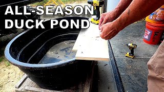 Building an AllSeason Duck Pond ― 1 [upl. by Aynik]