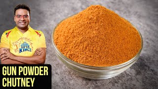 Gun Powder For Idli Dosa  How To Make Idli Podi  Indian Culinary League  Varun Inamdar [upl. by Eohce96]