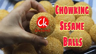 Buchi ala CHOWKING  Quick and easy  4 Ingredients only [upl. by Anibor]