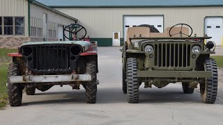 Restoring a Willys Jeep in 10 Minutes [upl. by Chucho833]