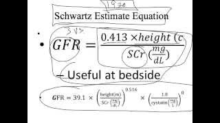 eGFR Glomerular Filtration Rate estimation [upl. by Anattar438]