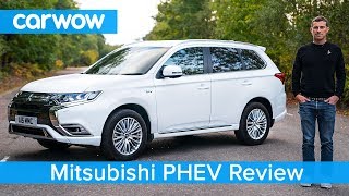 Mitsubishi Outlander PHEV SUV indepth review  carwow Reviews [upl. by Aihsekyw]