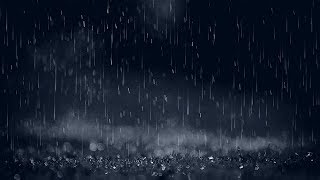 Gentle Night Rain 12 HOURS Rain Sounds for Sleeping  DARK SCREEN to Sleep Fast amp End Insomnia [upl. by Martinic]