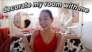 DECORATE MY NEW ROOM WITH ME moving ep 3  Nicole Laeno [upl. by Trebmal]