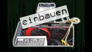 GRAFIKKARTE einbauen amp ausbauen 🆗 PC GPU Wechsel und Anschluss der Grafikkarte Anleitung Deutsch [upl. by Goldy402]