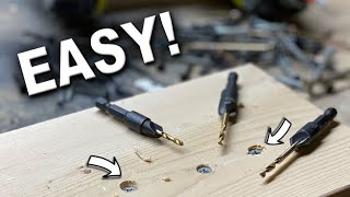 How to Countersink Wood Screws [upl. by Aeli]