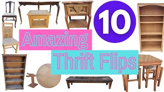 10 Amazing DIY Thrift Flip Furniture Makeovers That Will Inspire You [upl. by Cloots]