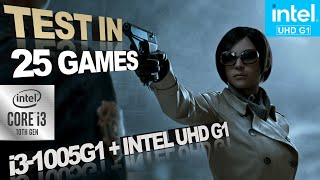 Intel UHD G1  i31005G1  Test in 25 Games  Compilation 1 [upl. by Alyat]