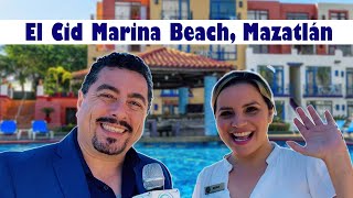 ALFREDO RECOMIENDA  EL CID MARINA BEACH MAZATLÁN  viajomexico [upl. by Wootten751]